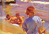 Children on the Beach Valencia